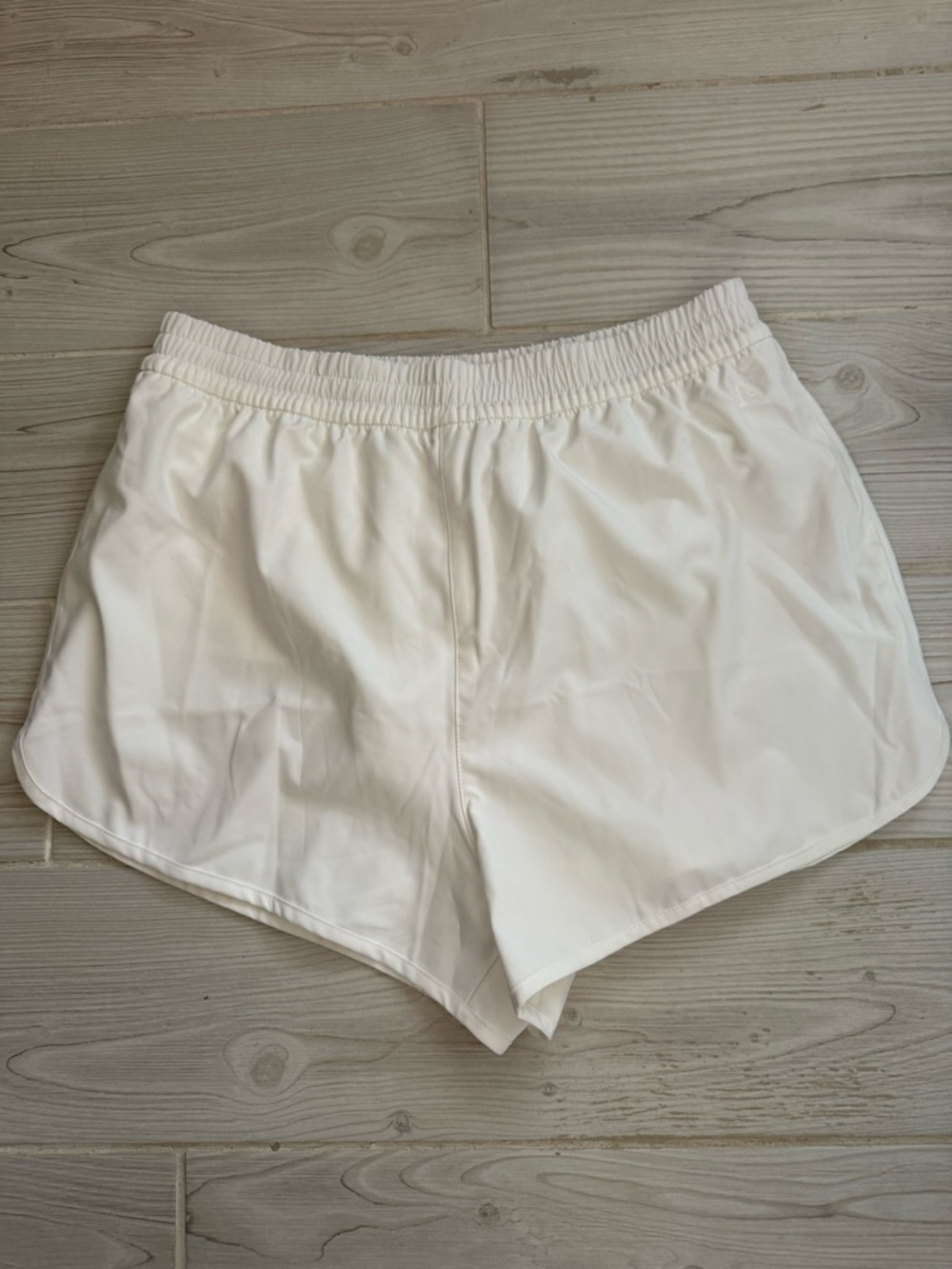 PINK Victoria's Secret White Elastic Waist Shorts